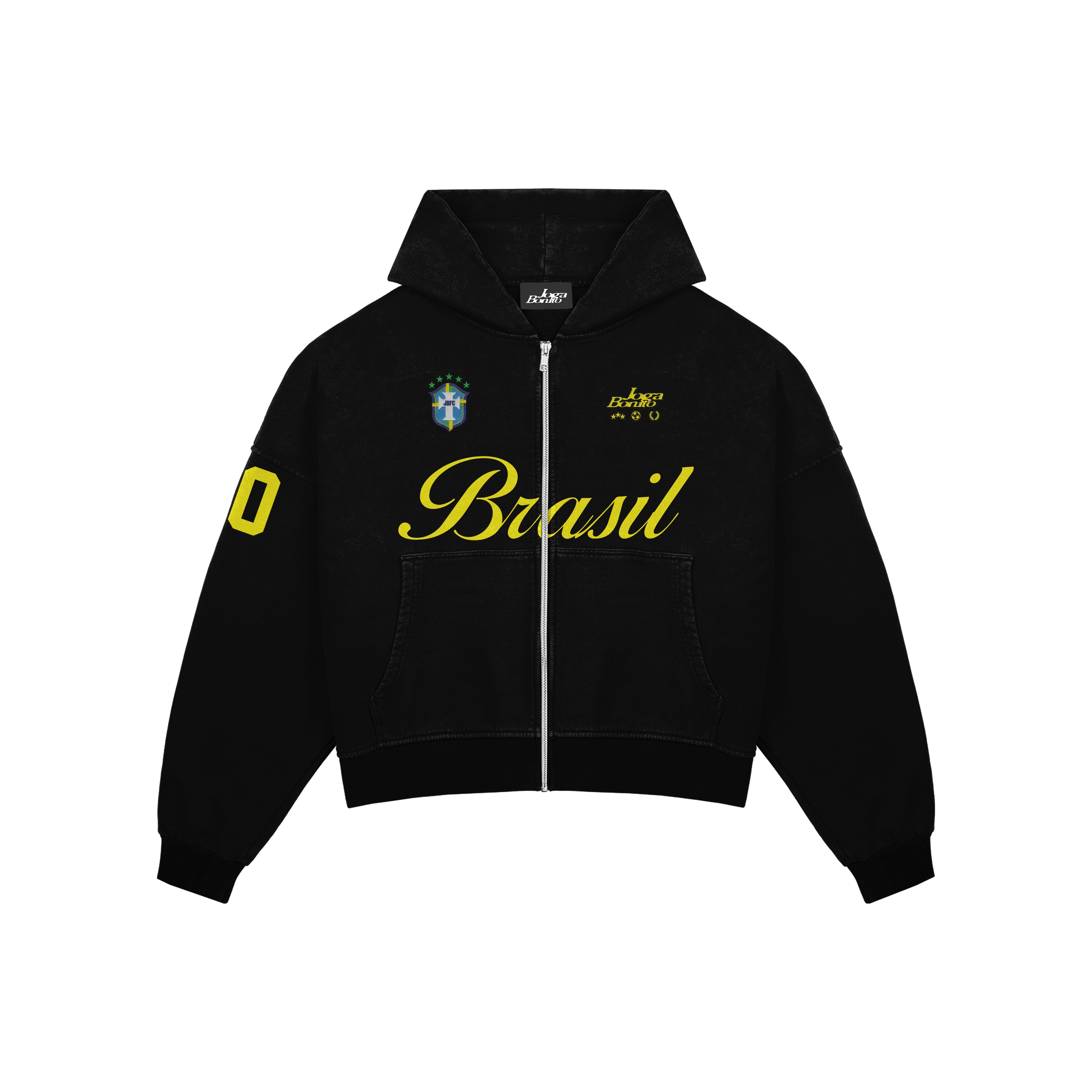 トップス joga bonito Brasil hoodie Brazil Zip Hoodie – Joga Bonito