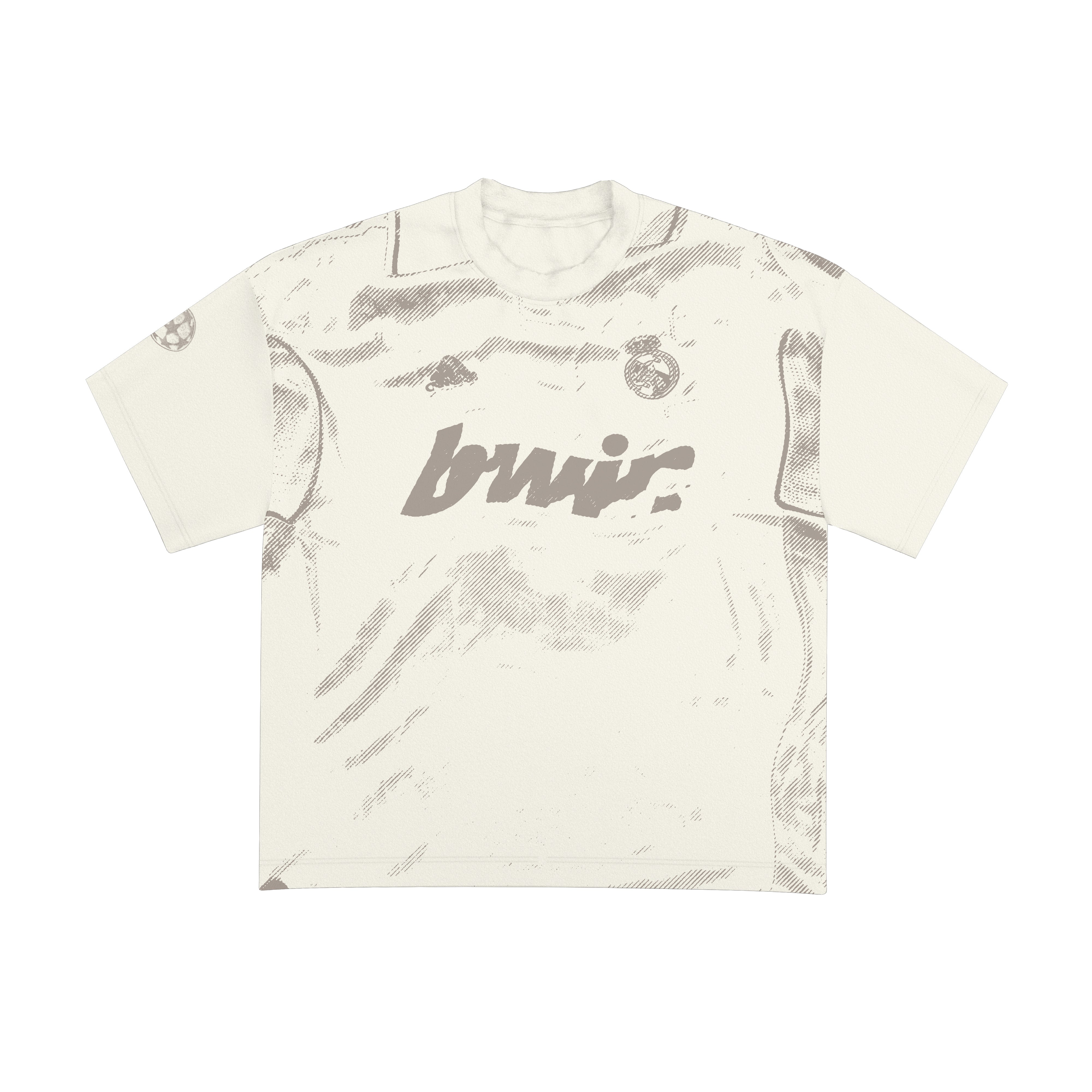 Ronaldo Jersey T-Shirt (CREAM)