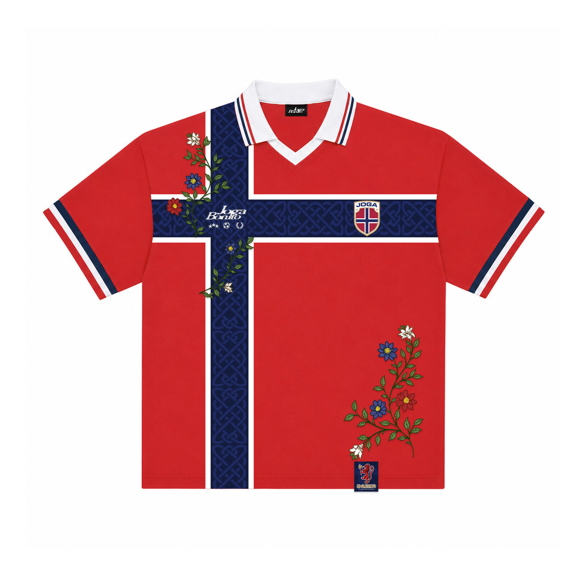 NORWAY EMBROIDERED JERSEY
