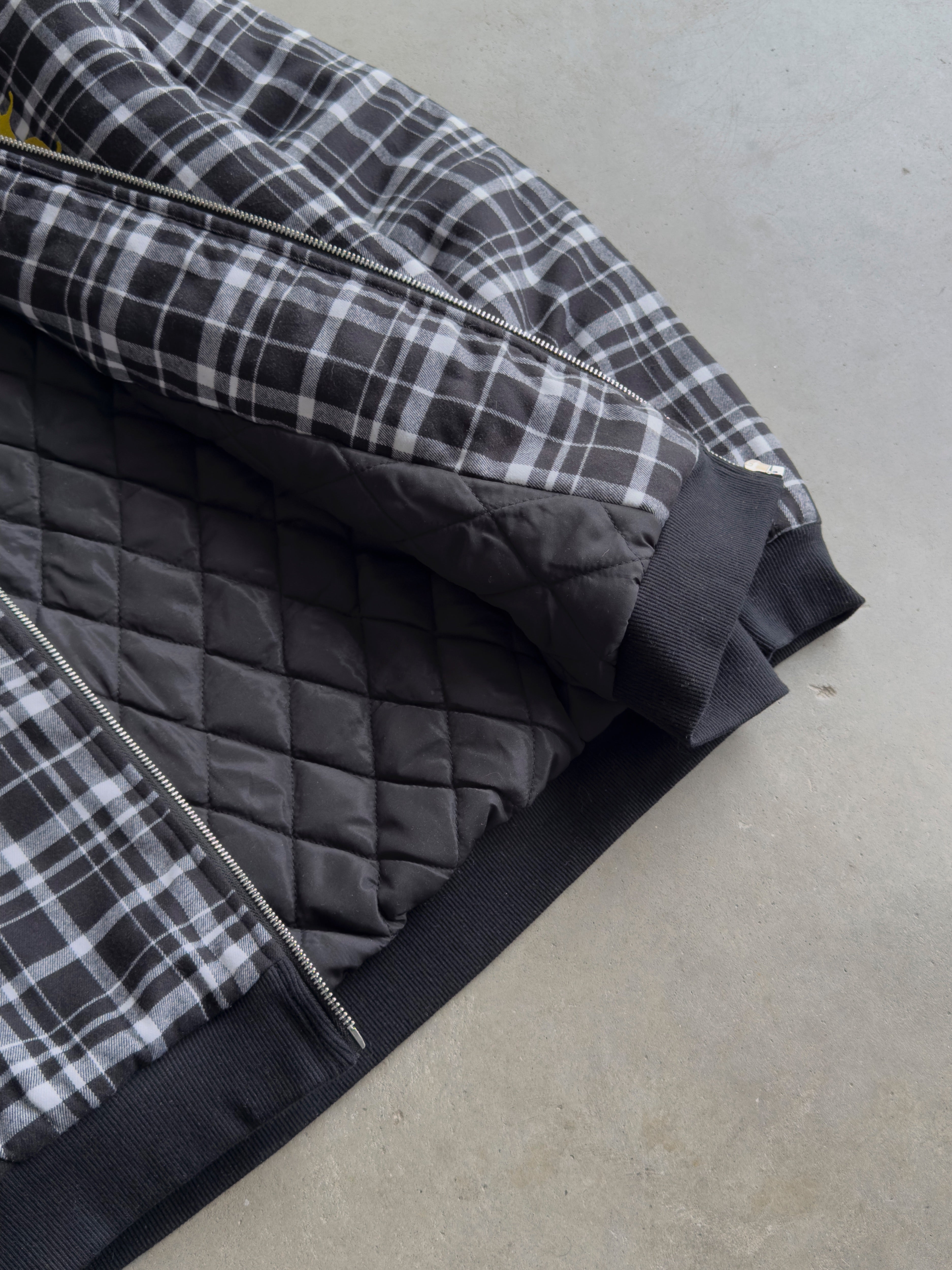 Union Jack Plaid Zipup