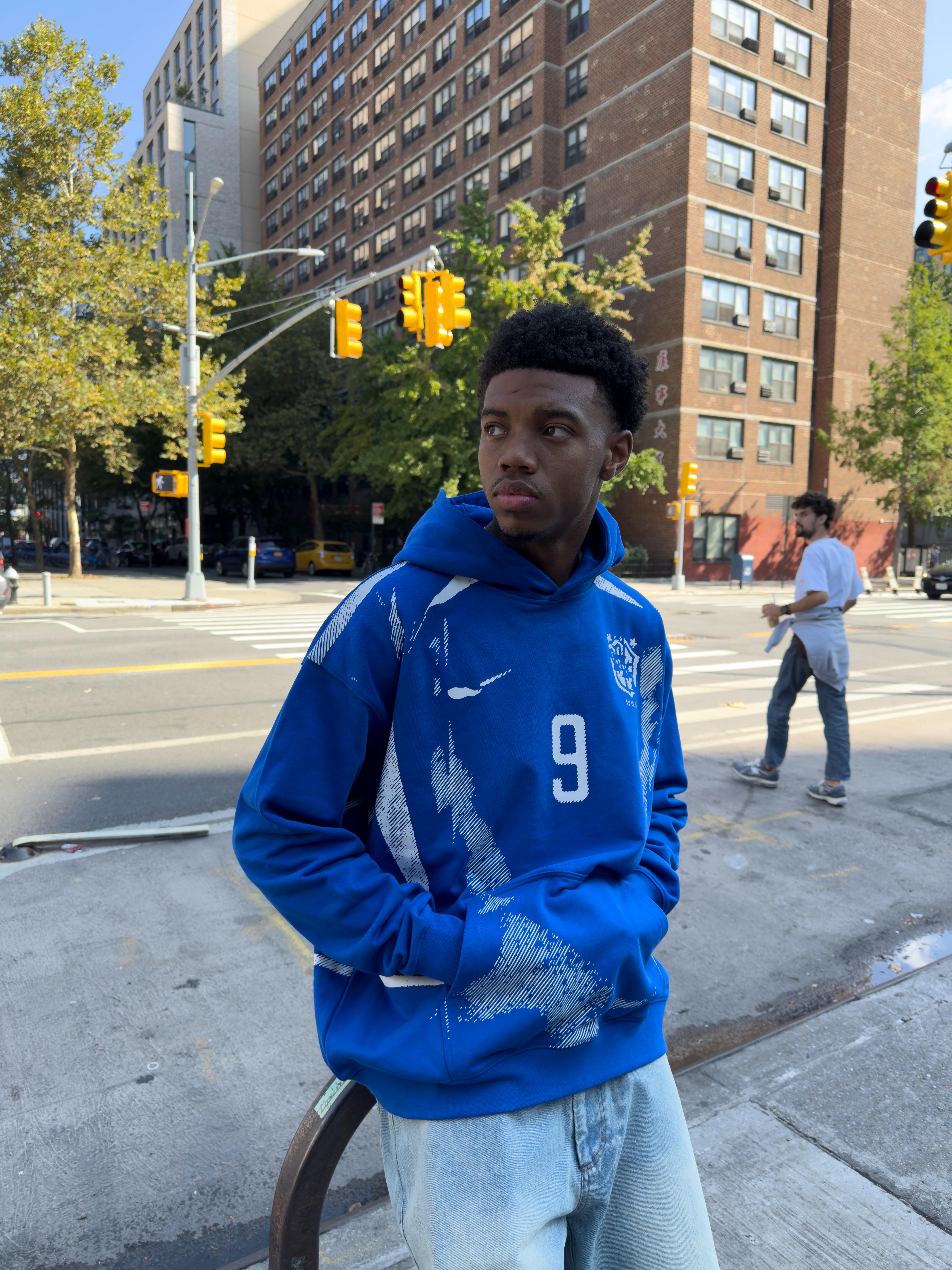 R9 Jersey Hoodie