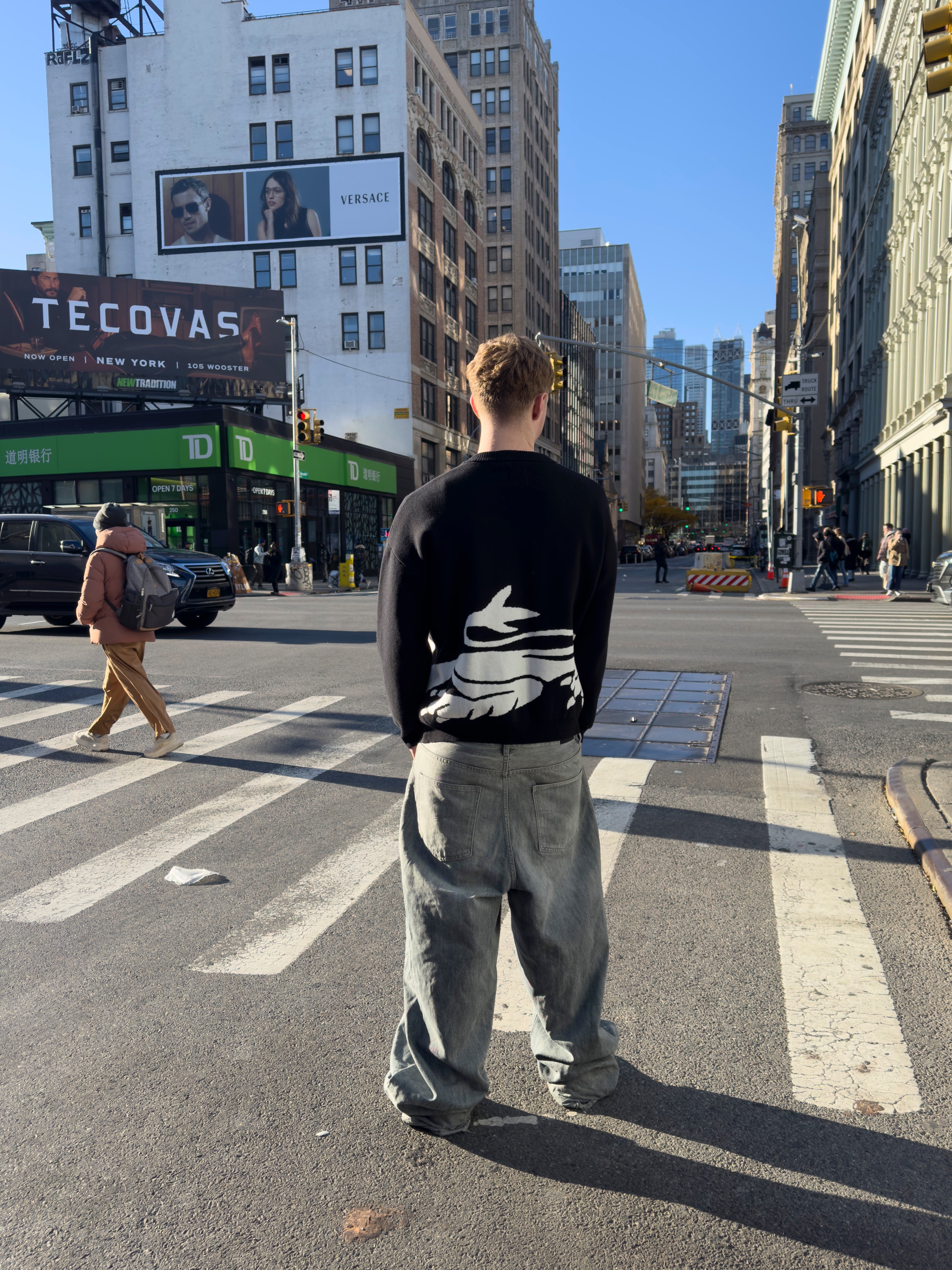 England Lion Knit Sweater