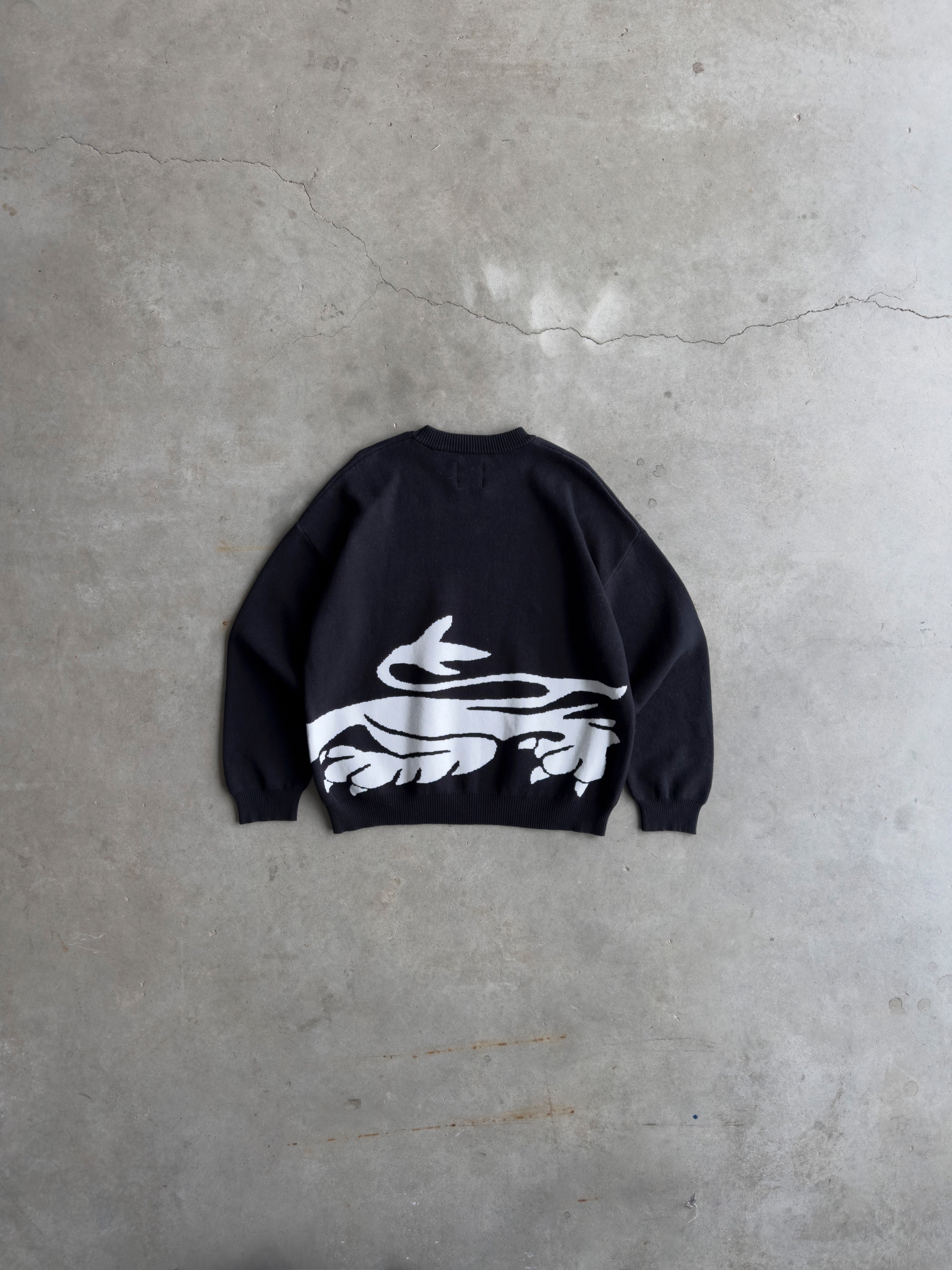 England Lion Knit Sweater