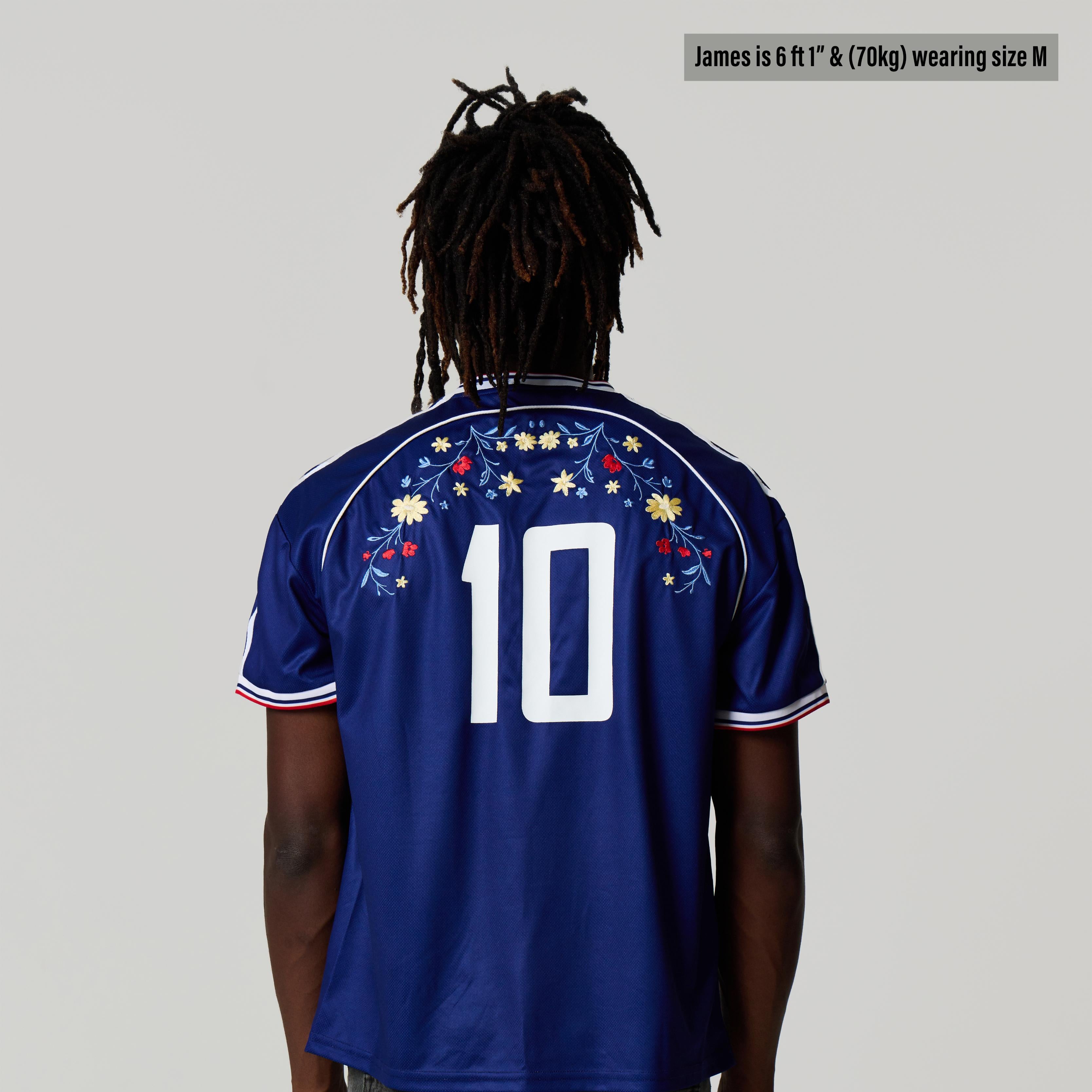 FRANCE EMBROIDERED JERSEY