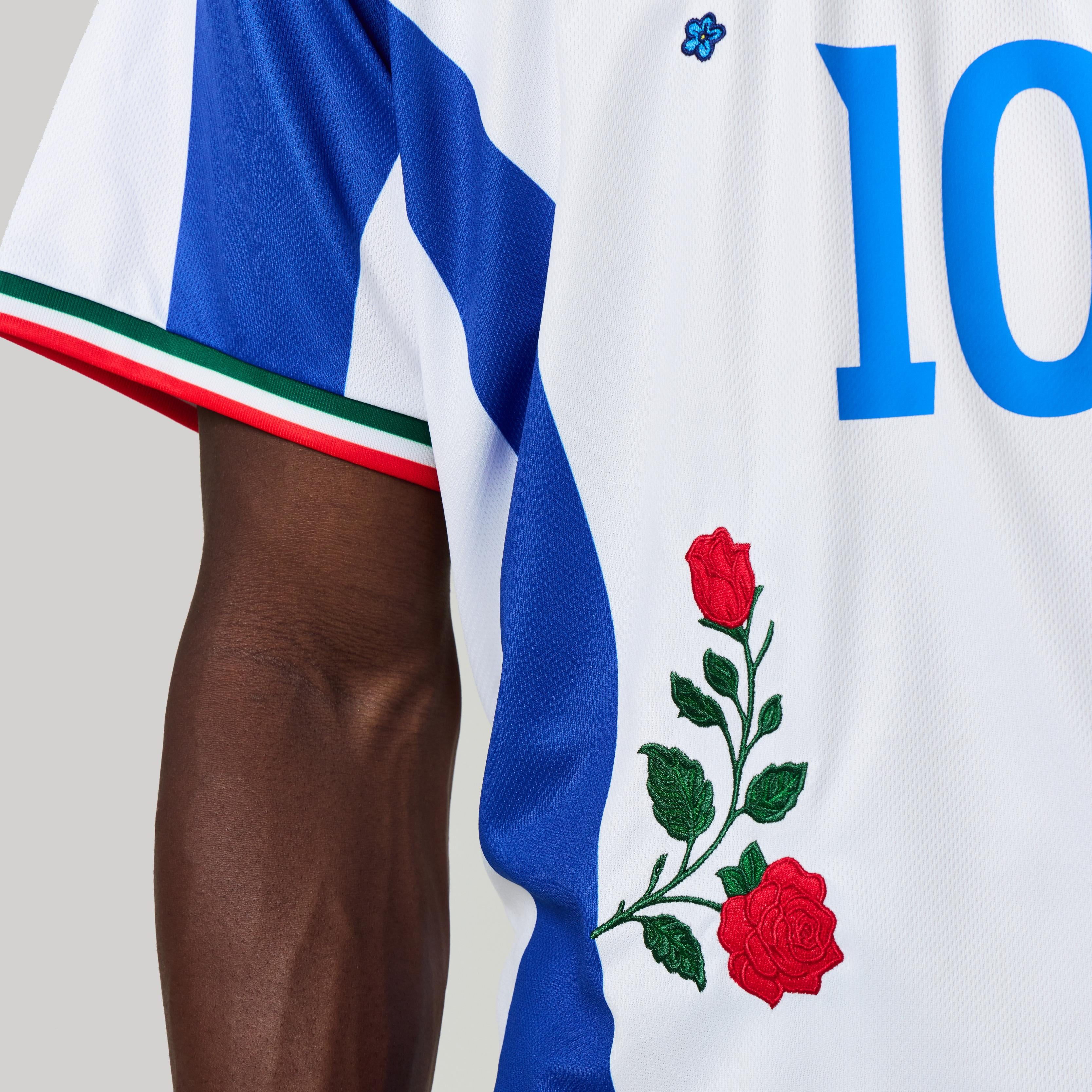 ITALY EMBROIDERED JERSEY