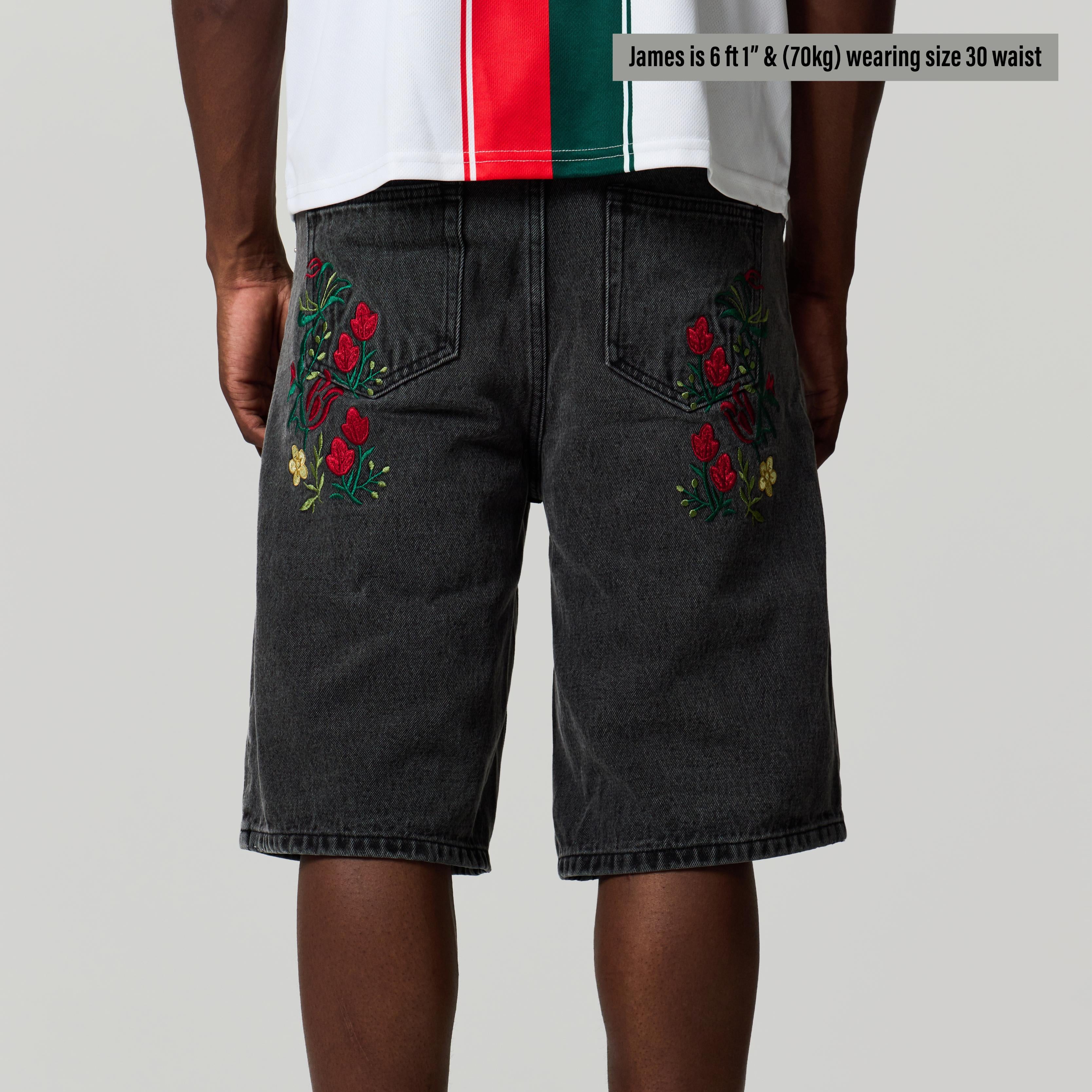 PORTUGAL EMBROIDERED JORTS