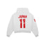 Japan Football Club Zip Hoodie