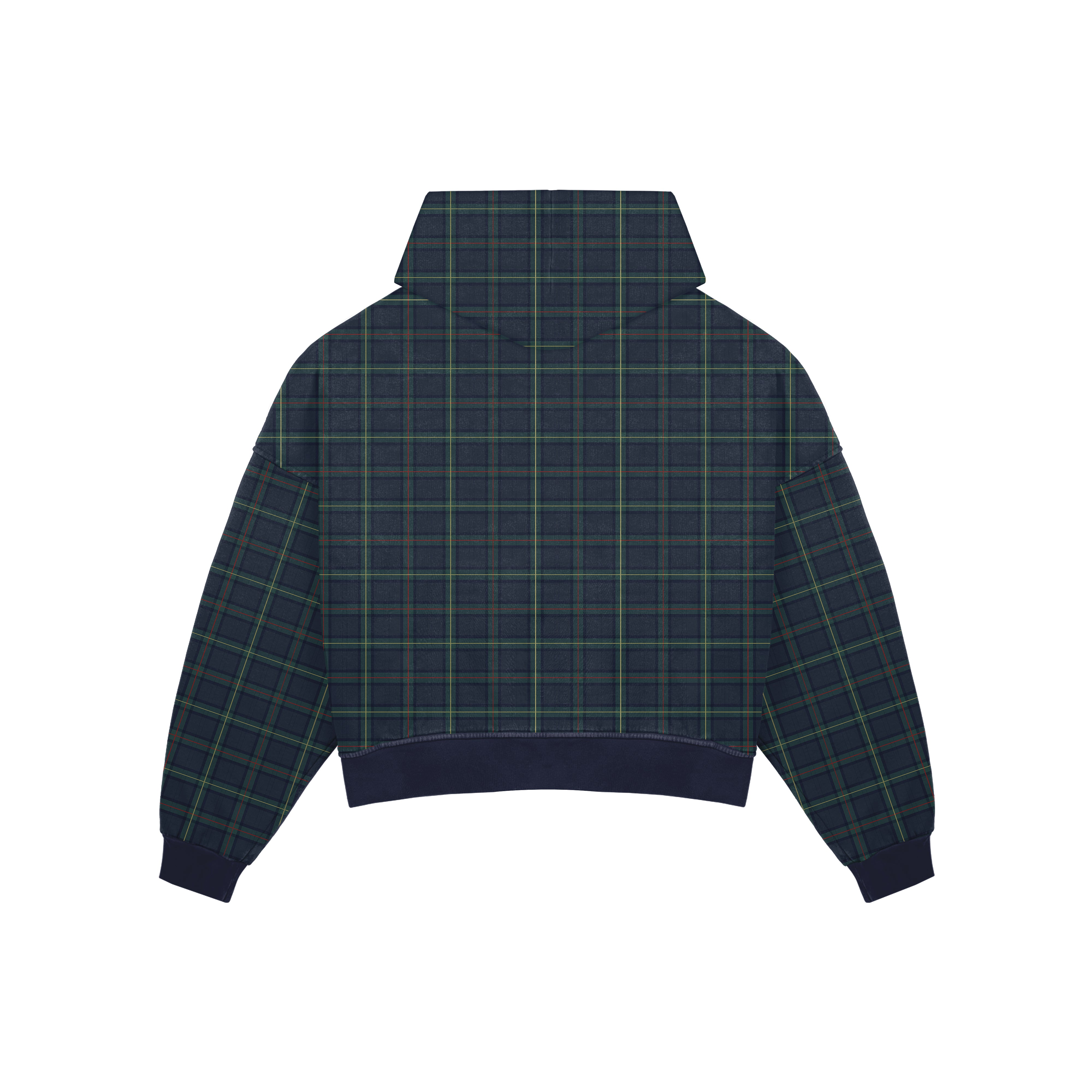 Union Jack Plaid Zipup