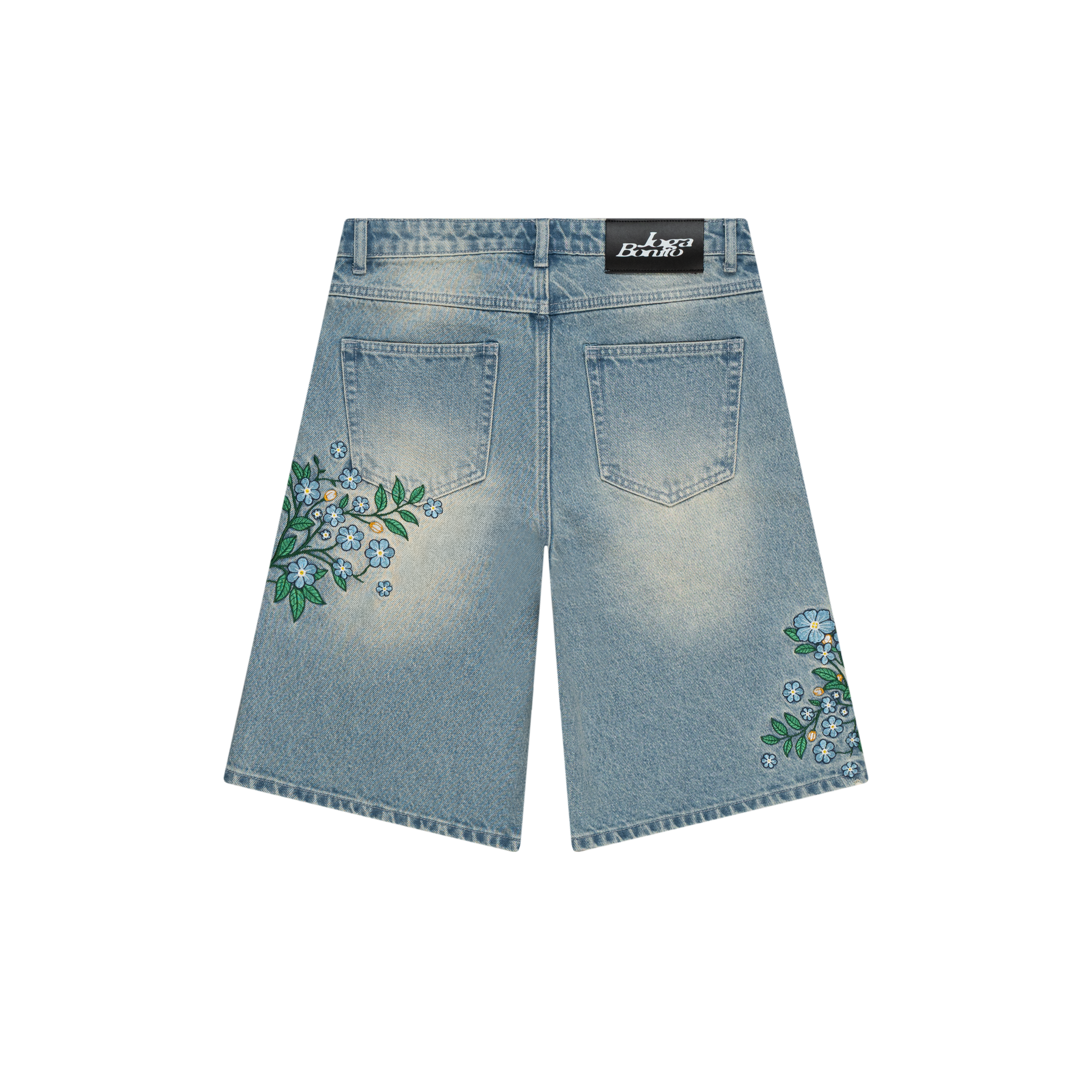 BRAZIL EMBROIDERED JORTS
