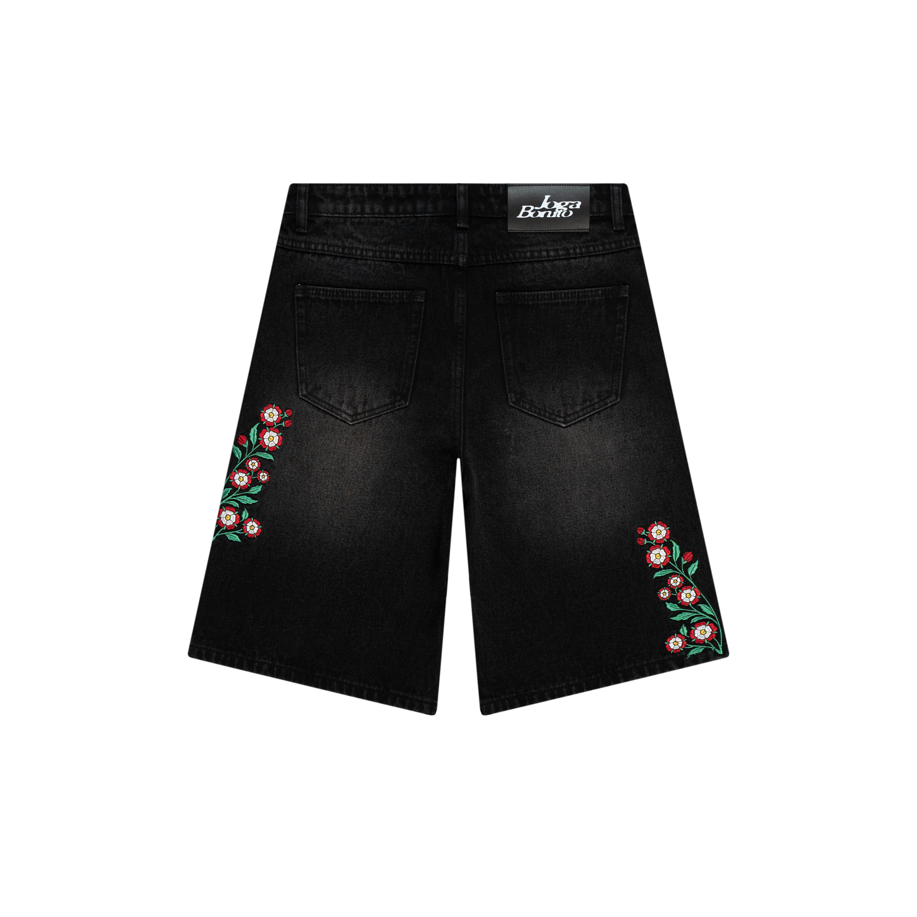 ENGLAND EMBROIDERED JORTS