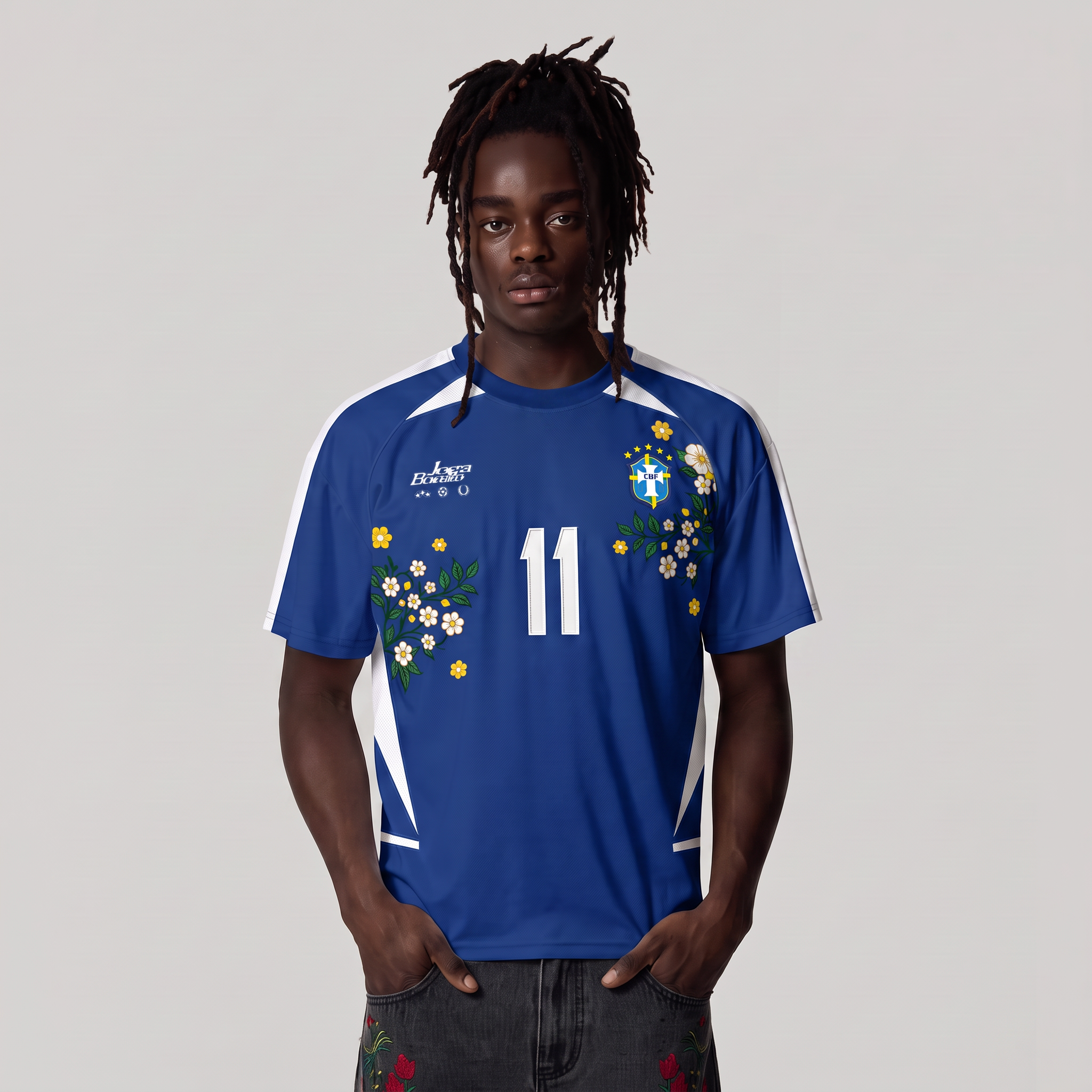 BRAZIL EMBROIDERED JERSEY (V2)