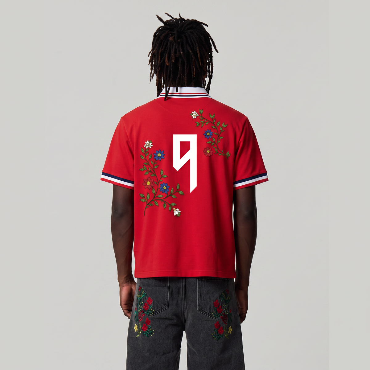 NORWAY EMBROIDERED JERSEY
