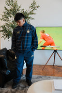 Inter Tracksuit Jacket (Navy Blue)