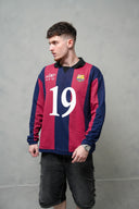 Long Sleeve Collared Polo