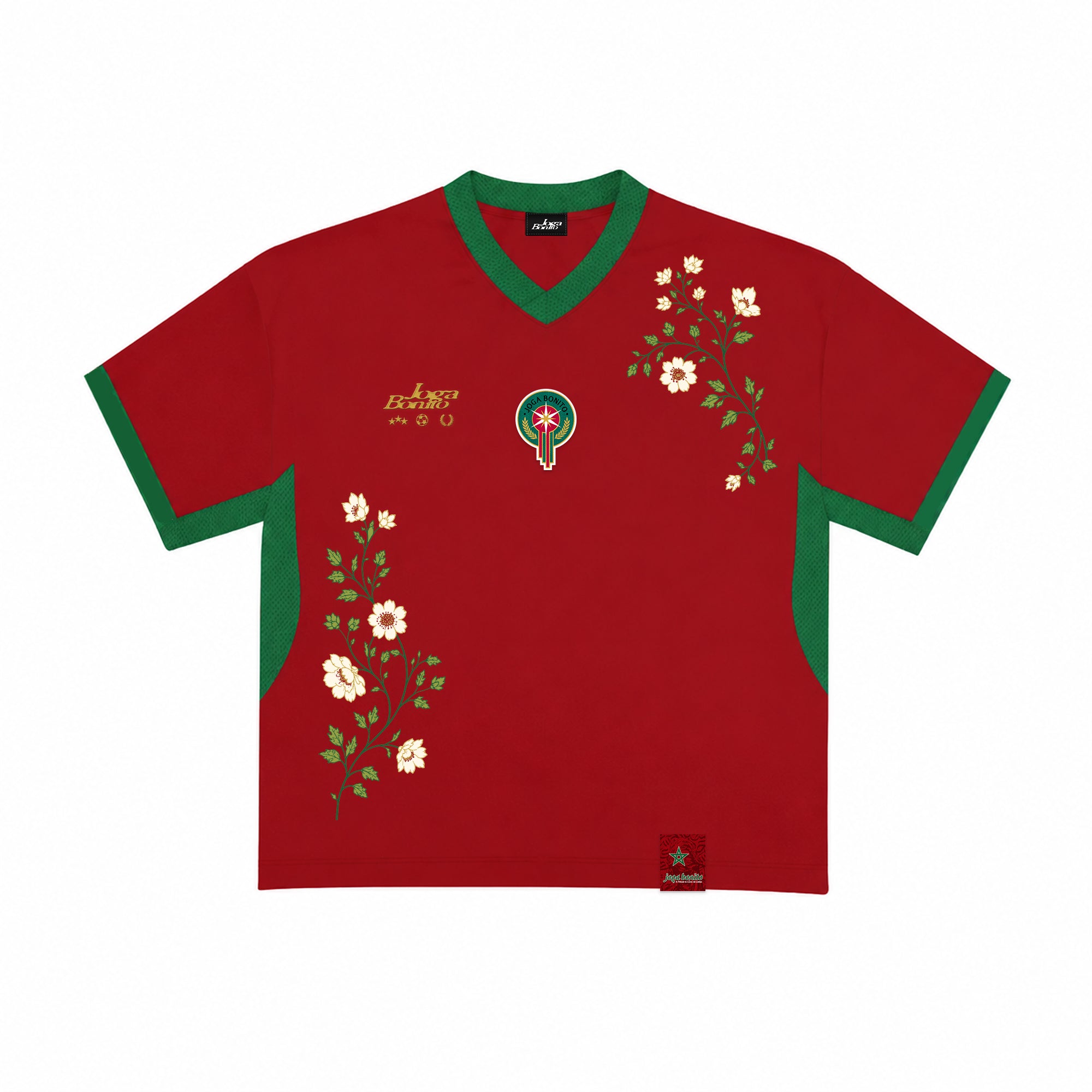 MOROCCO EMBROIDERED JERSEY