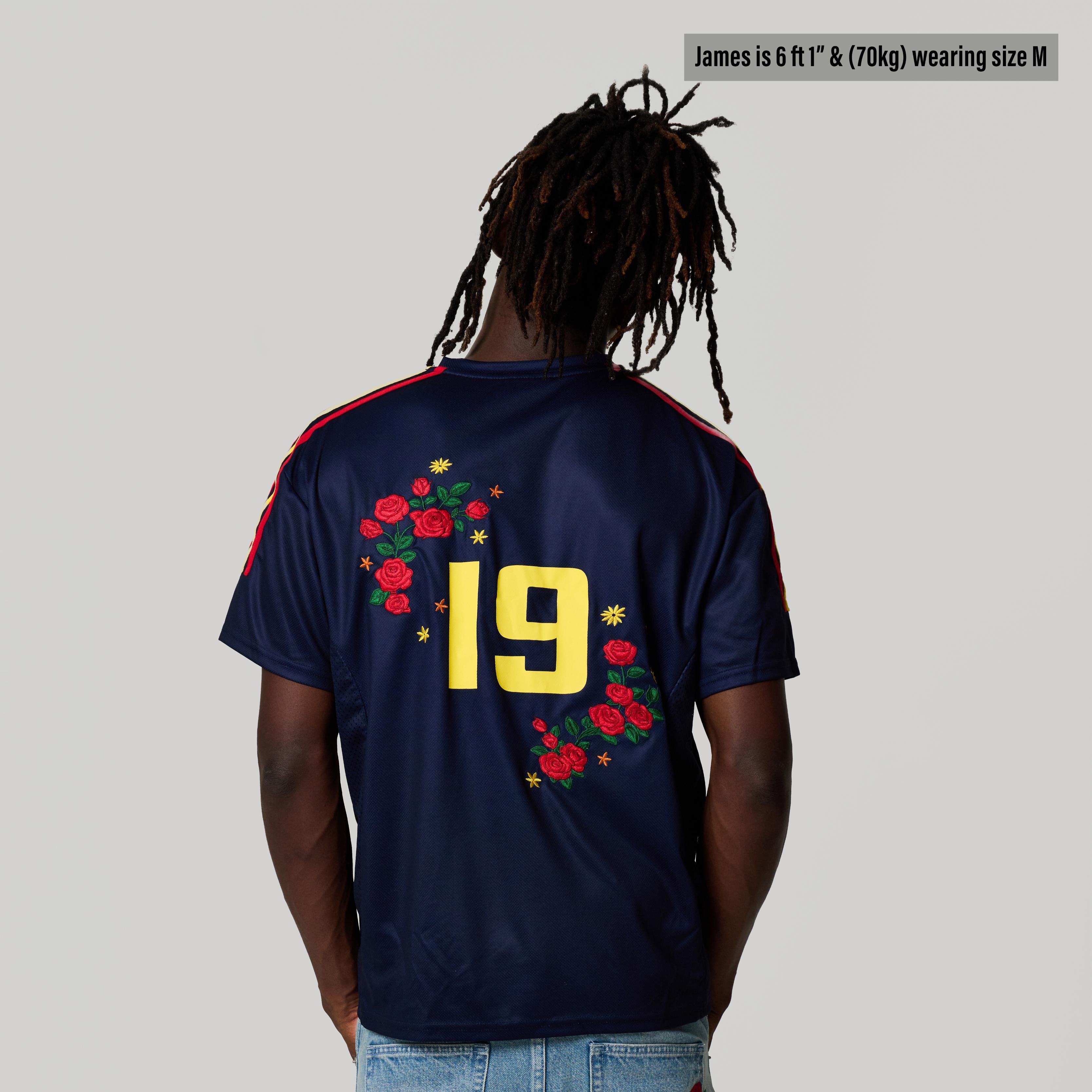 SPAIN EMBROIDERED JERSEY