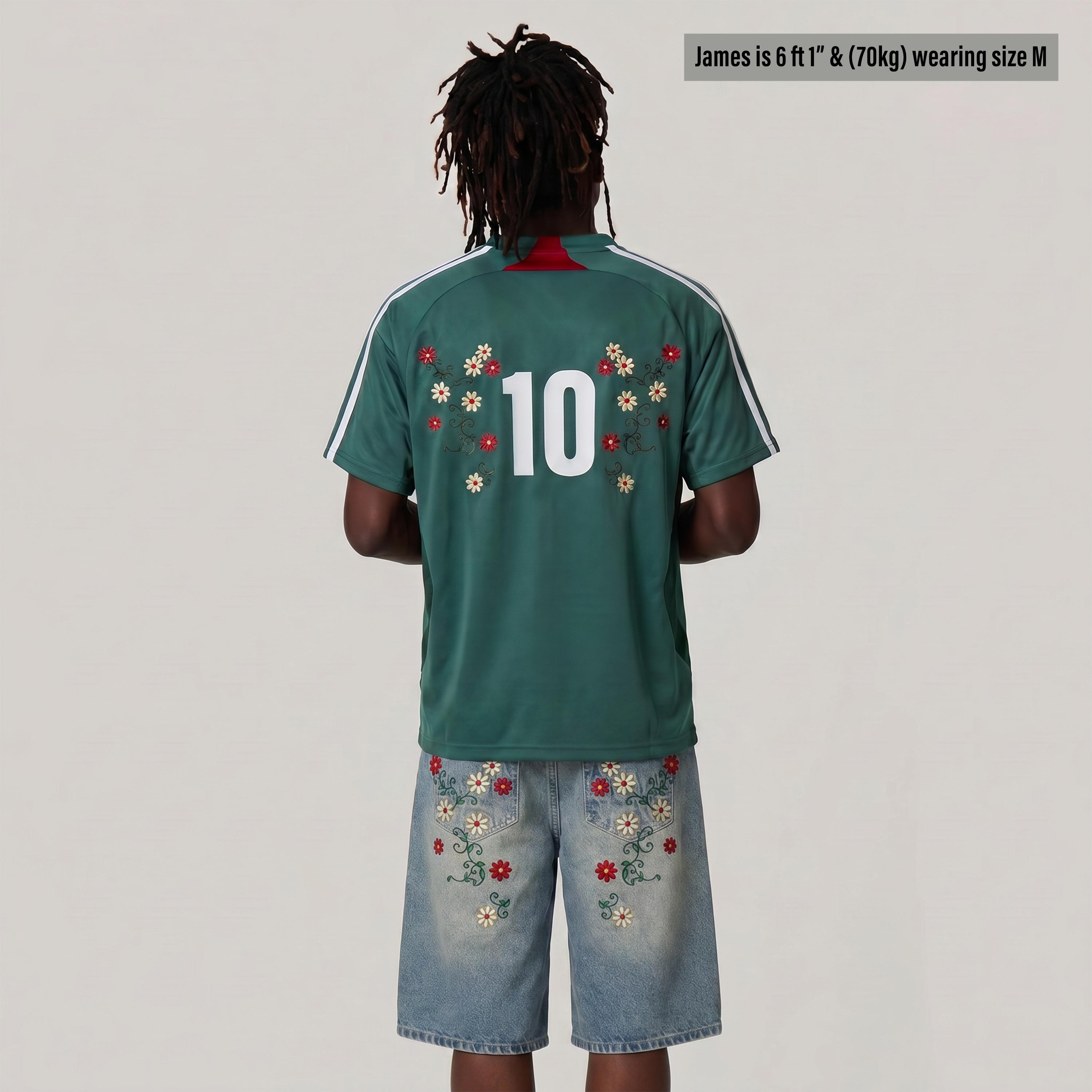 MEXICO EMBROIDERED JERSEY