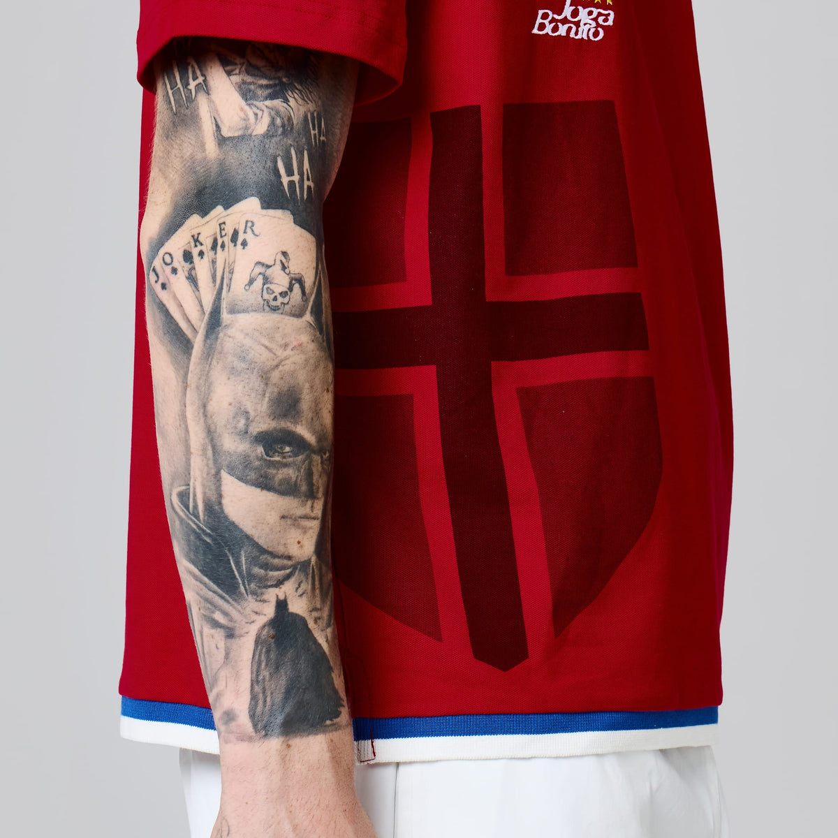 Joga Bonito Polo (Red / White / Blue)