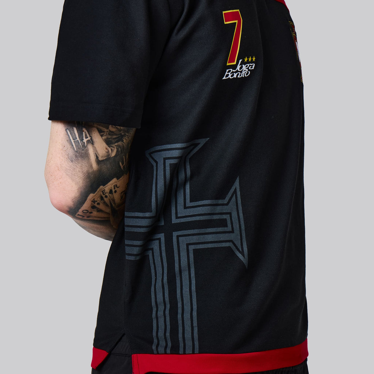 Joga Bonito Polo (Red / Black)
