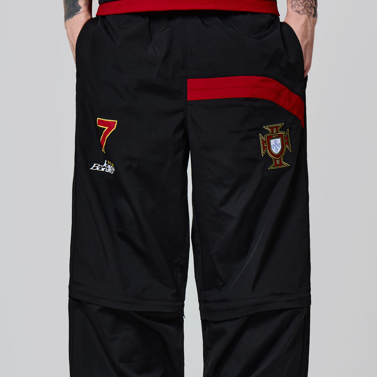 Joga Bonito Trackpant (Red / Black)