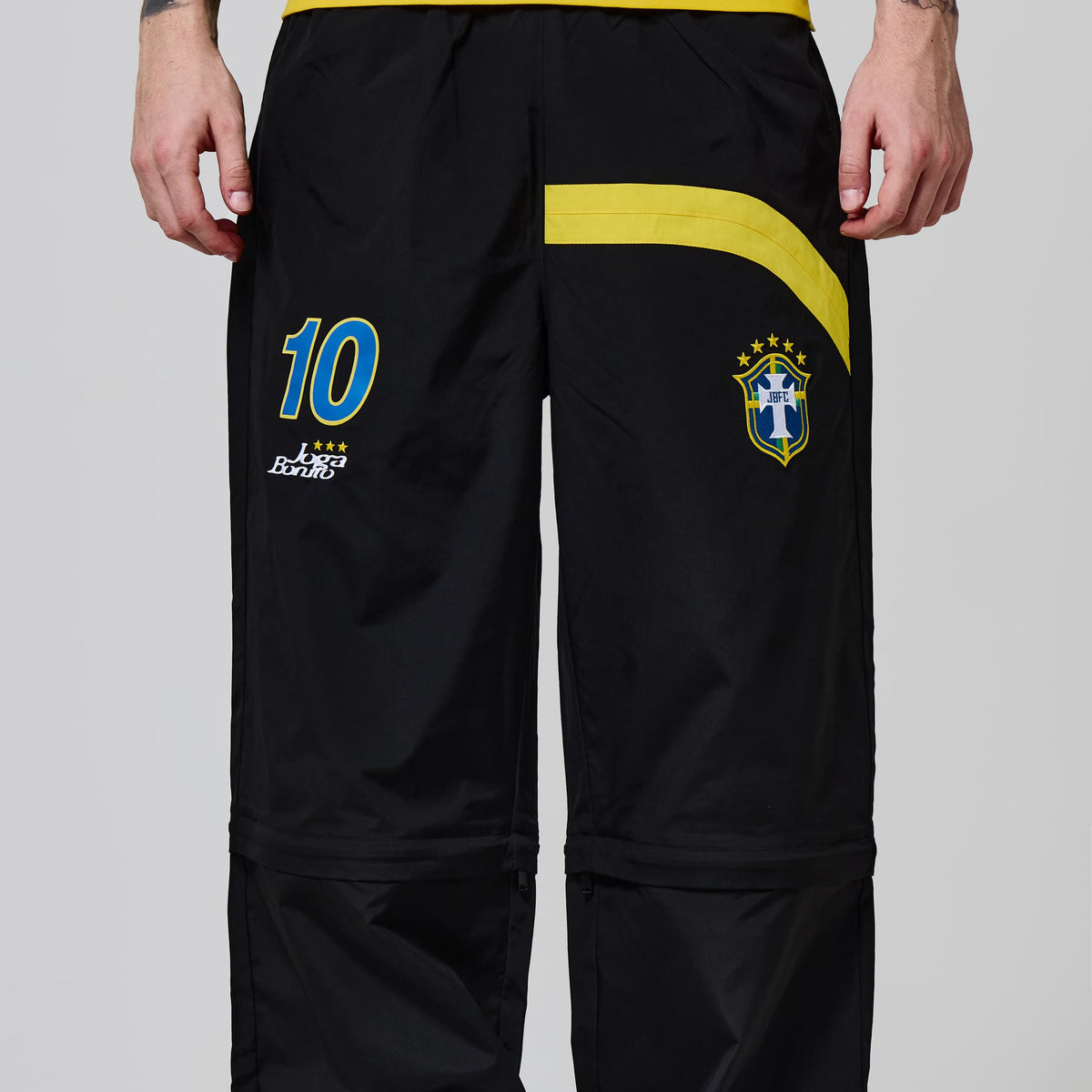 Joga Bonito Trackpant (Black / Yellow)