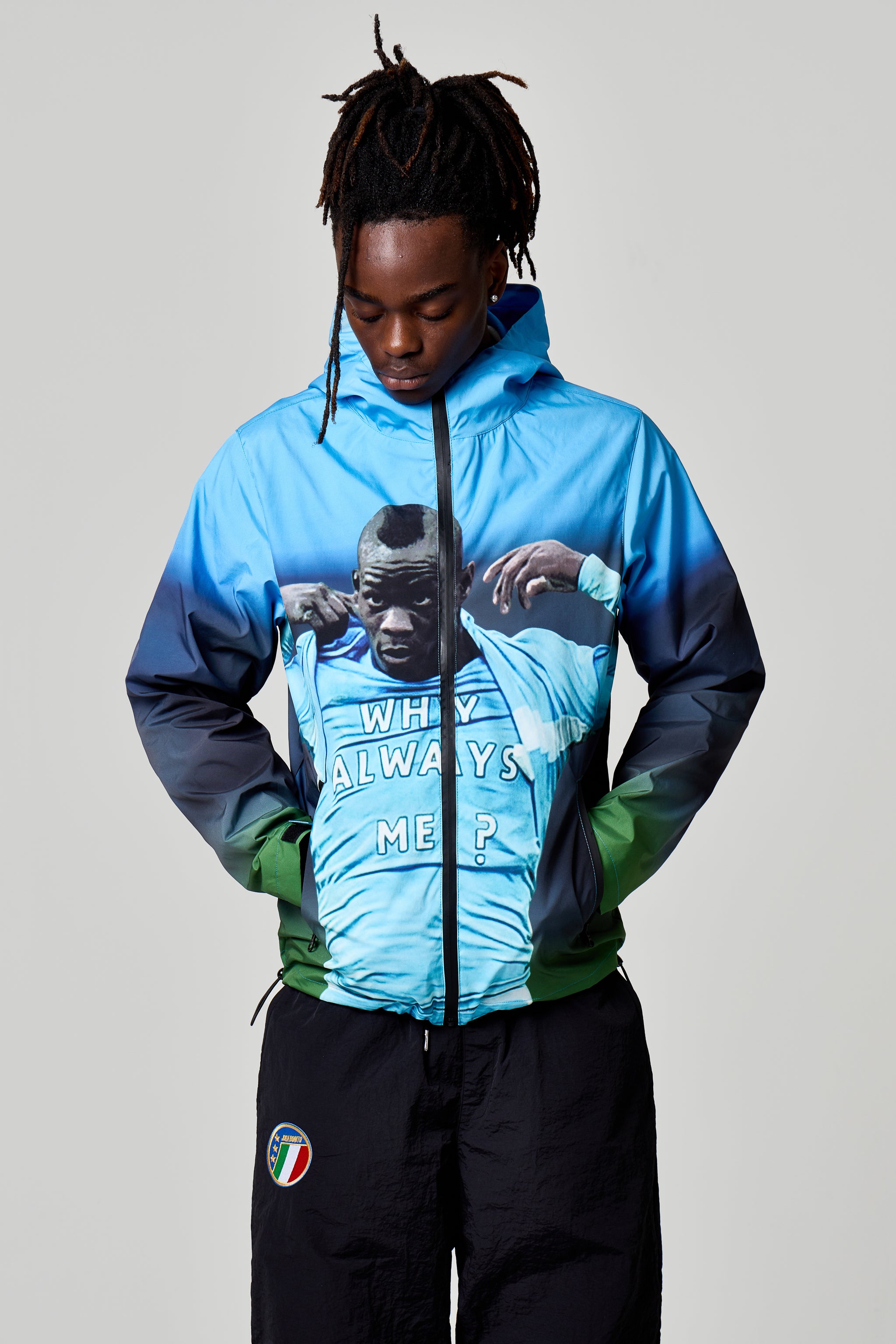 WHY ALWAYS ME SHELL JACKET