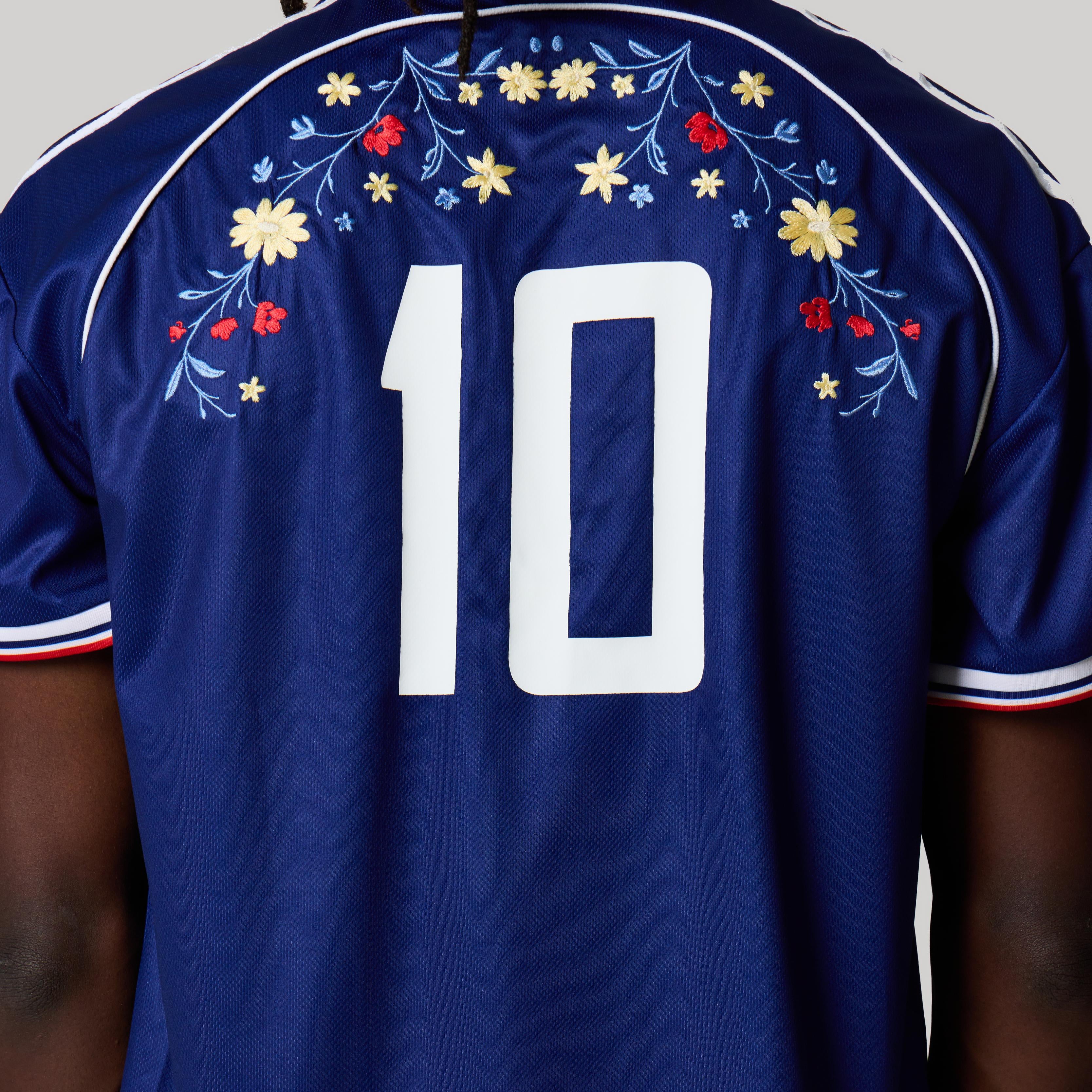 FRANCE EMBROIDERED JERSEY