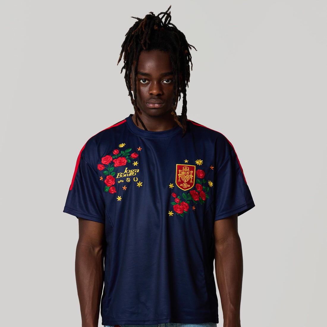 SPAIN EMBROIDERED JERSEY