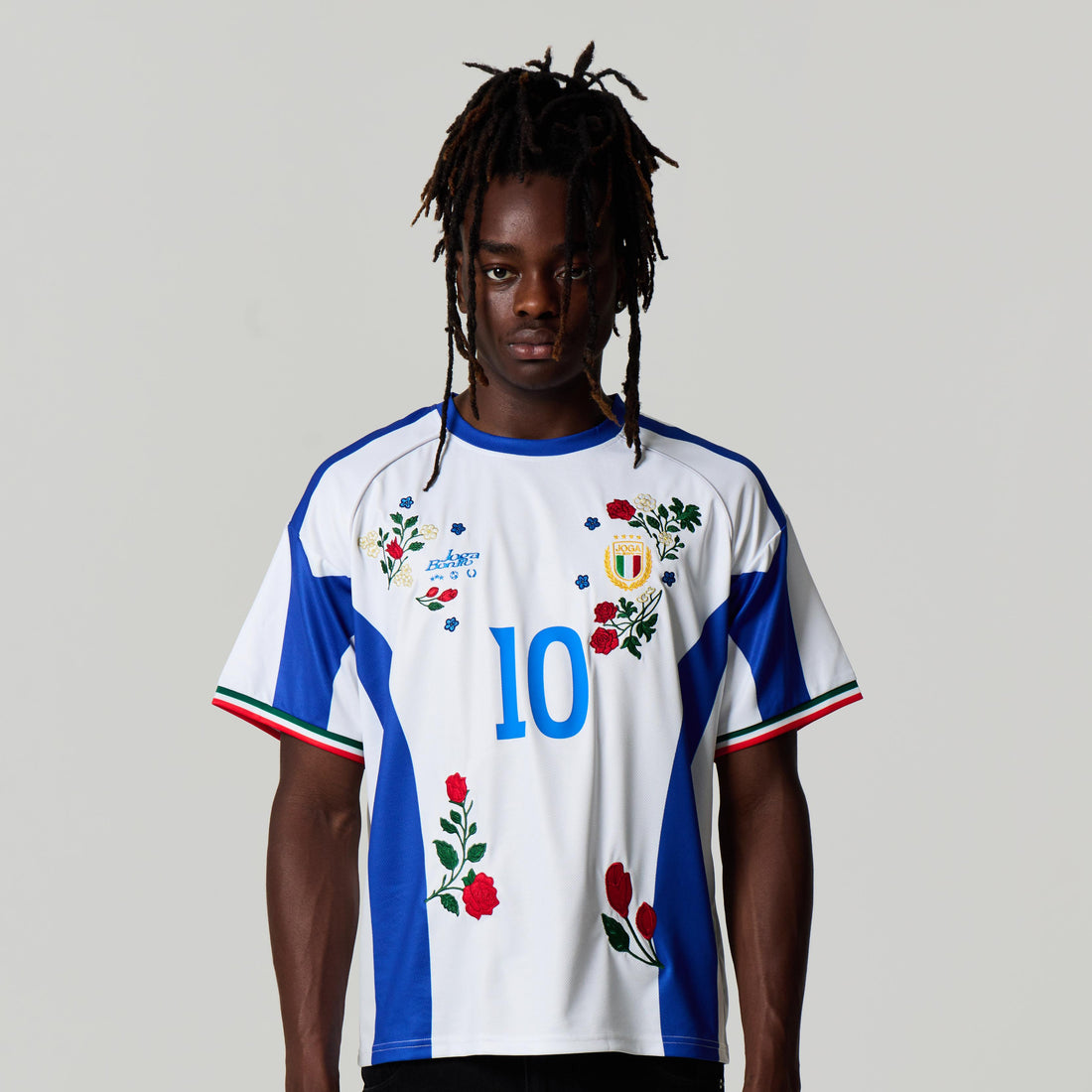 ITALY EMBROIDERED JERSEY