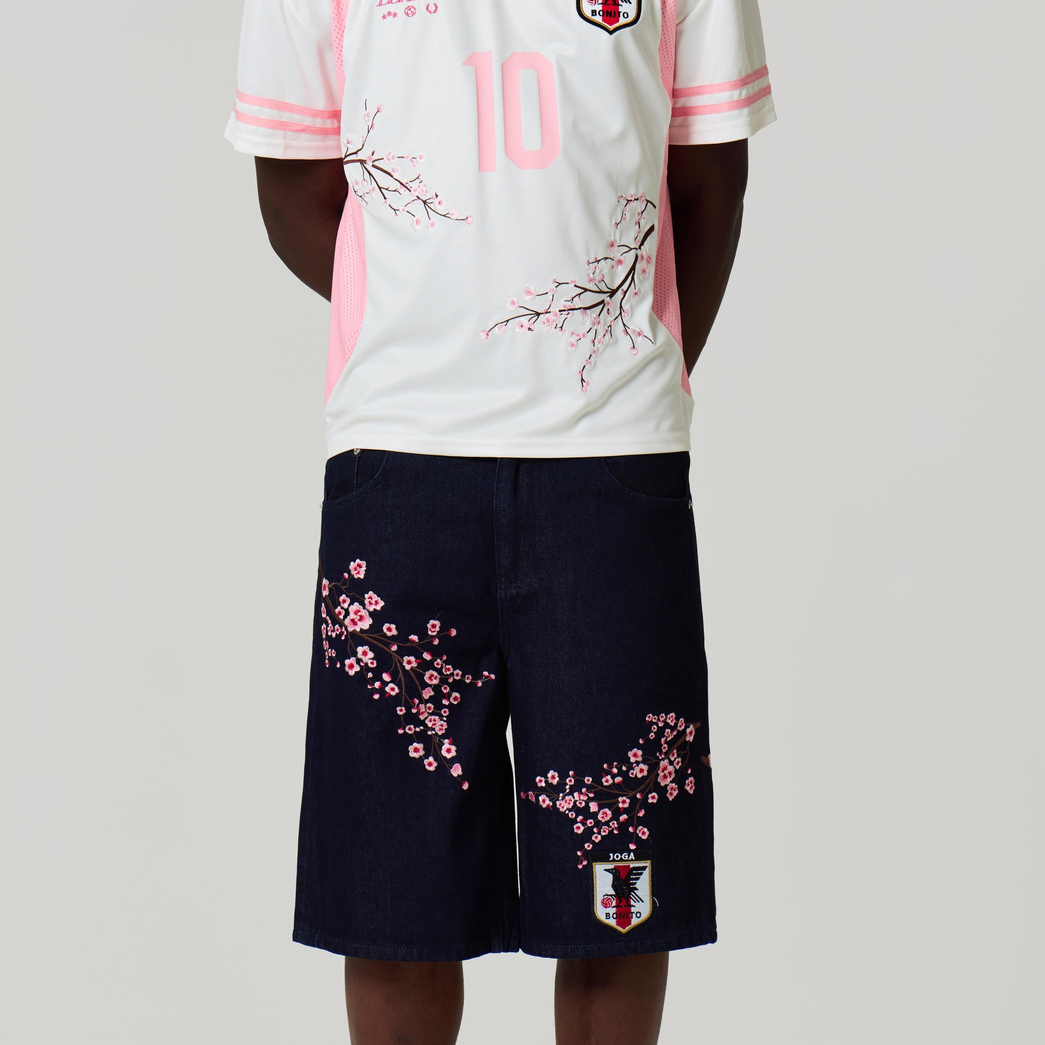 JAPAN EMBROIDERED JORTS
