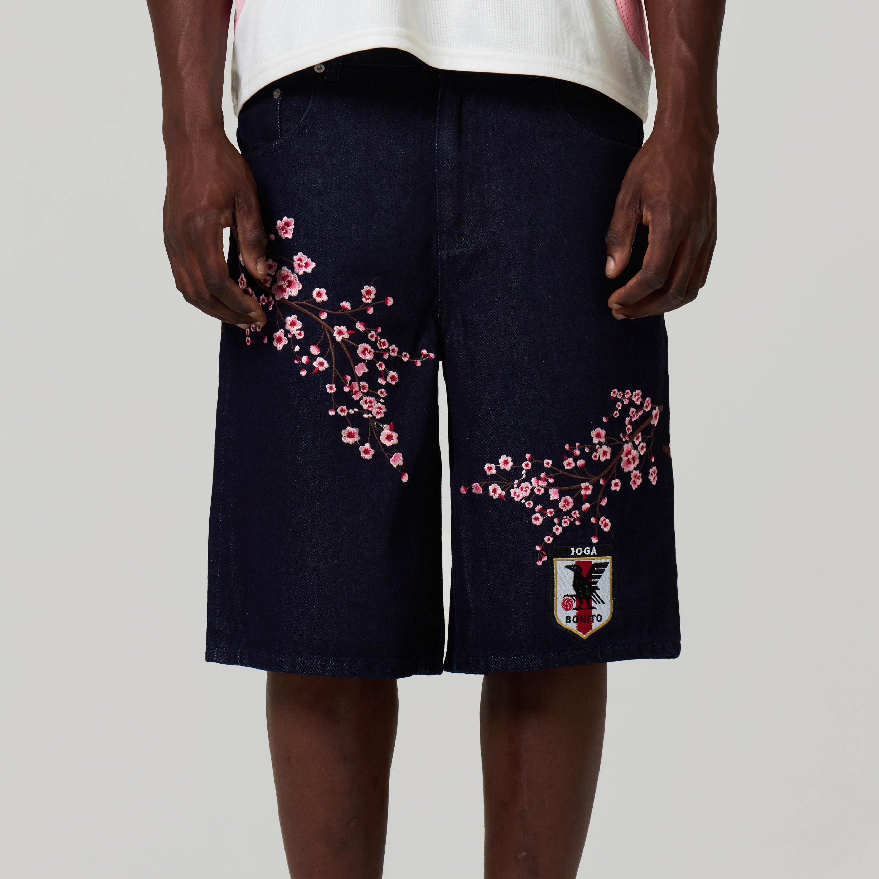 JAPAN EMBROIDERED JORTS