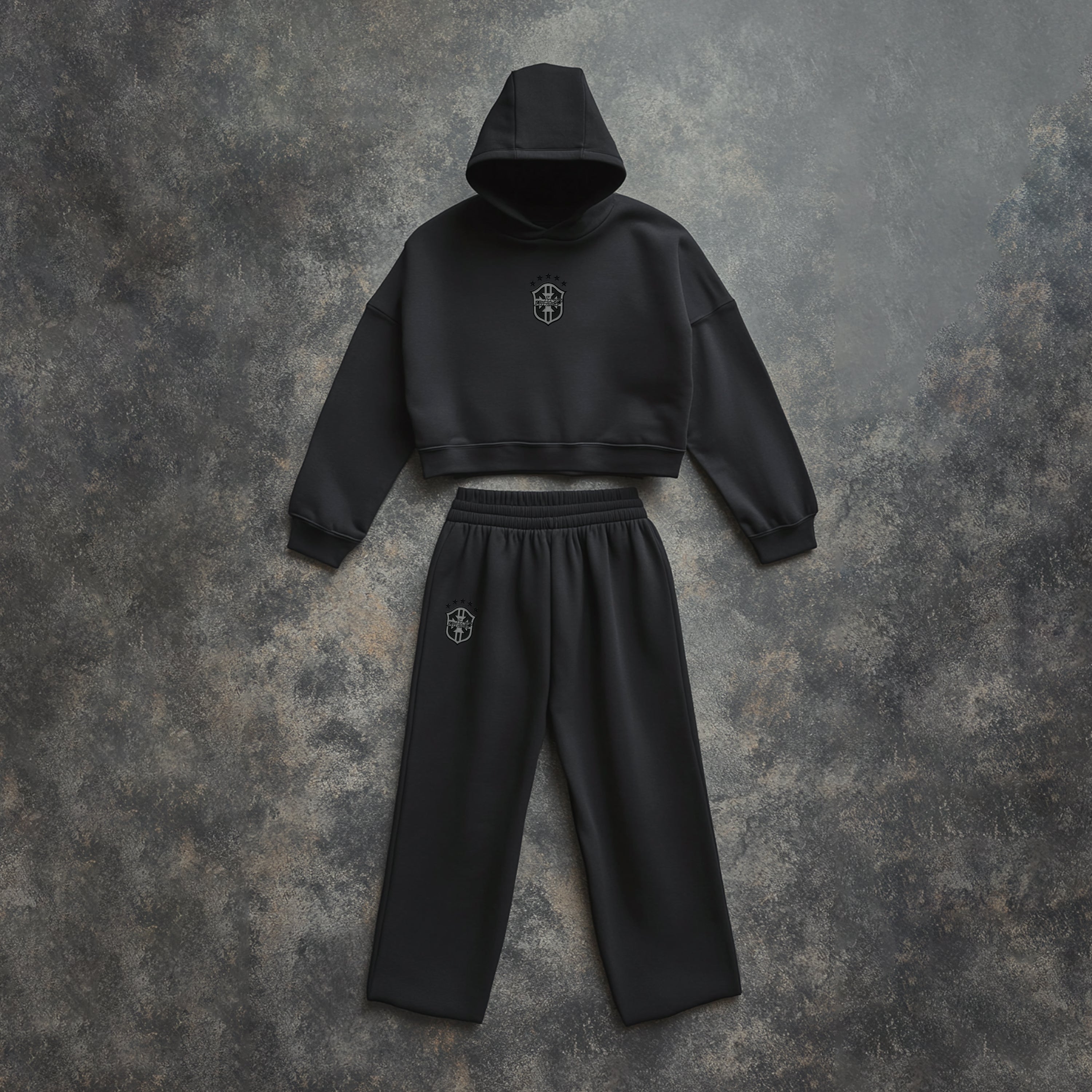 Brazil Essentials Hoodie (BLACKOUT) – Joga Bonito