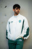 Brazil Tracksuit (Jacket) - Forest Green & White