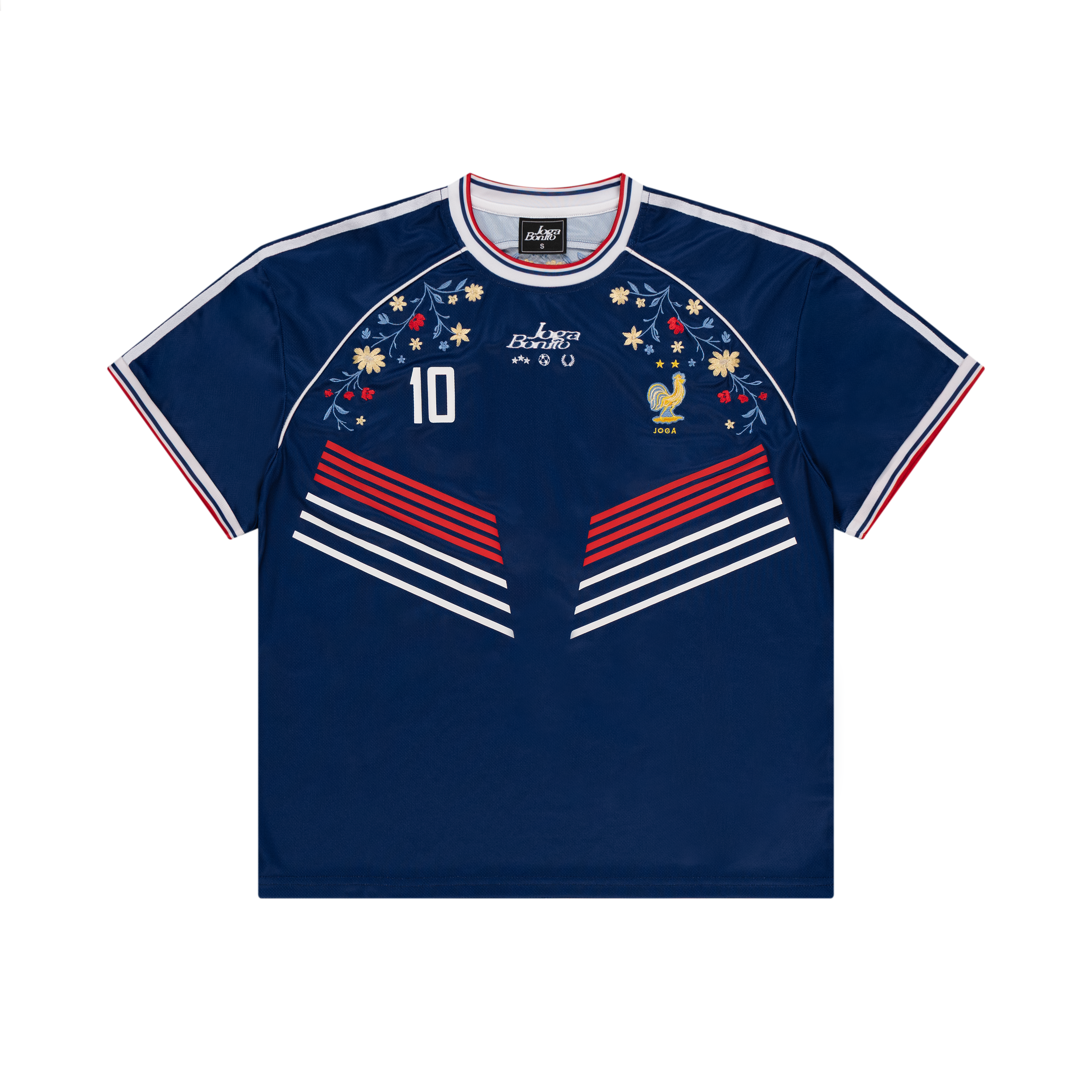 FRANCE EMBROIDERED JERSEY