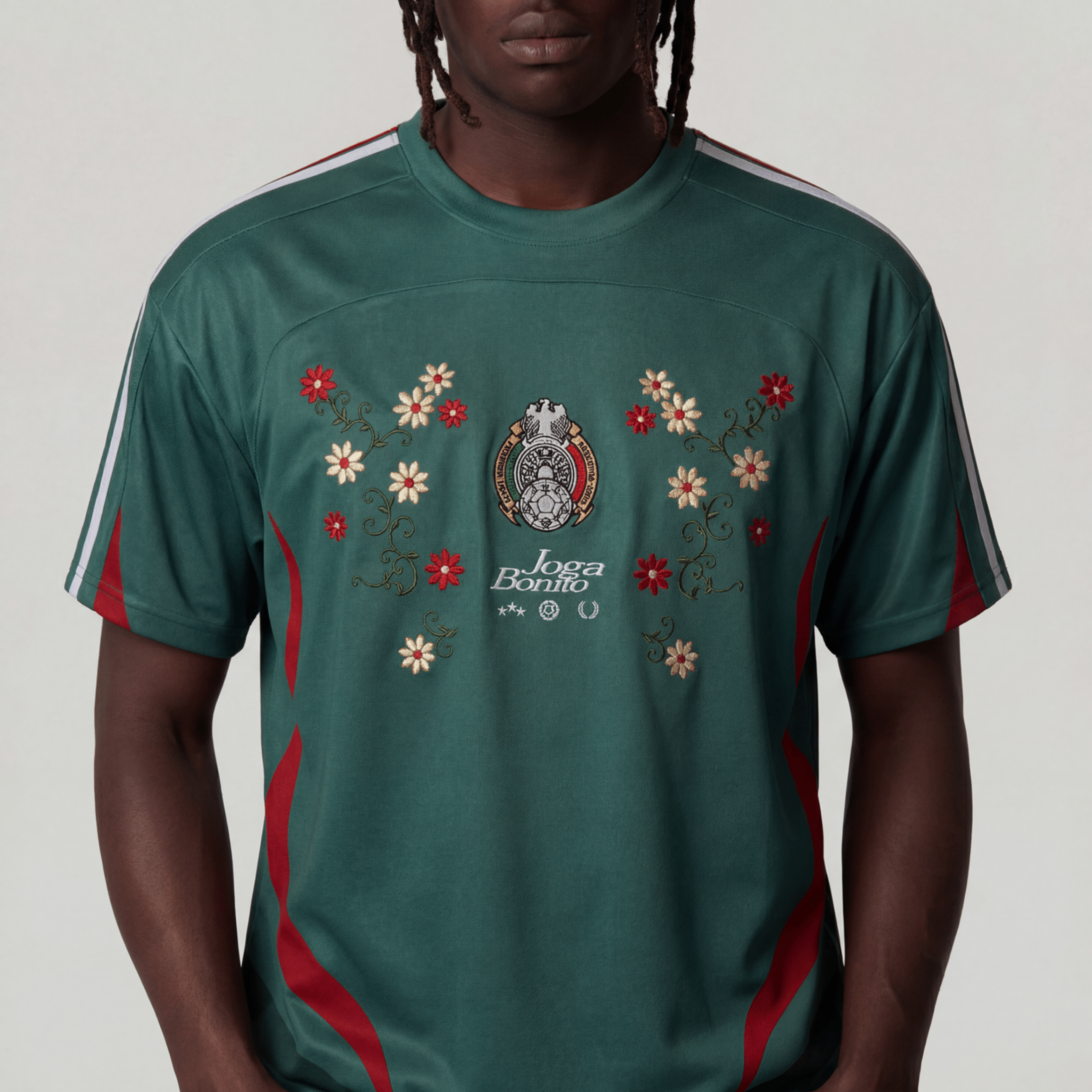 MEXICO EMBROIDERED JERSEY