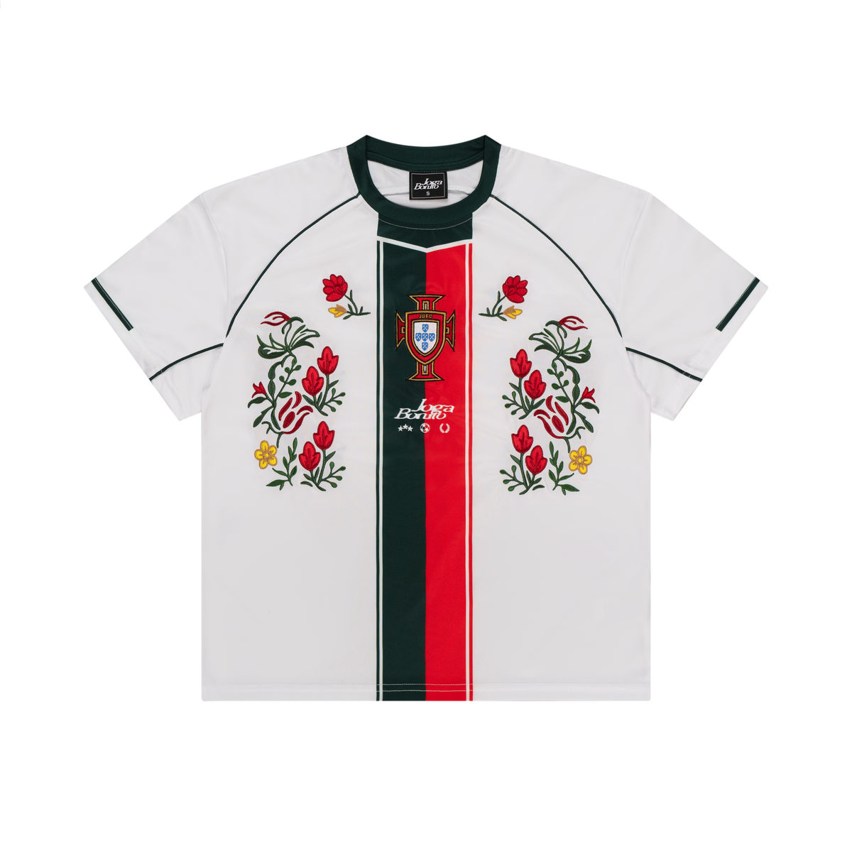 ウェア Joga PORTUGAL EMBROIDERED JERSEY S PORTUGAL EMBROIDERED JERSEY