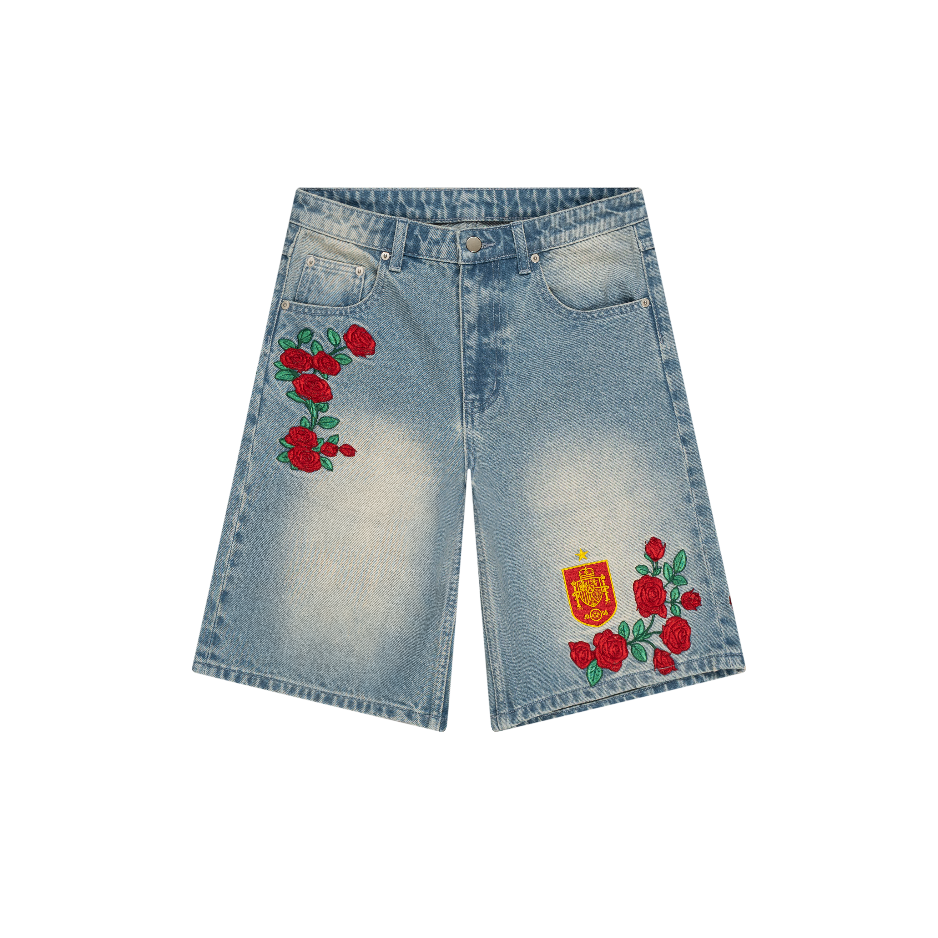 SPAIN EMBROIDERED JORTS